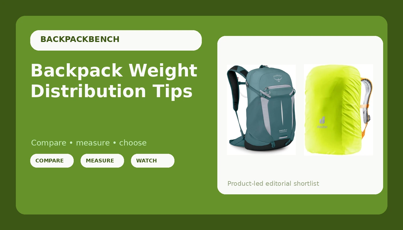 Backpack Weight Distribution Tips - BackpackBench review with measurements and honest opinion