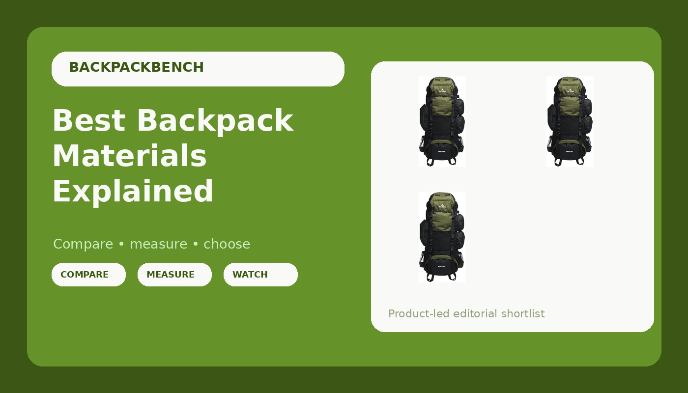 Best Backpack Materials Explained - BackpackBench review with measurements and honest opinion