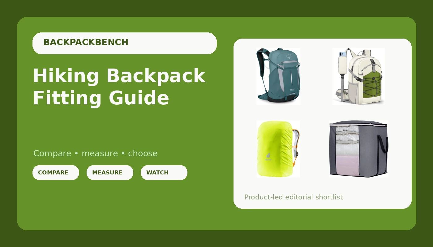 Hiking Backpack Fitting Guide - BackpackBench review with measurements and honest opinion