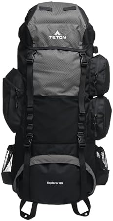 BARRERA Tactical Backpack 50L, Military MOLLE Backpack for Men & Women, Waterproof 1000D Nylon, With Laptop Compartment, Comfortable Rucksack for Hiking, Camping, Travel & Survival (Coyote Brown)